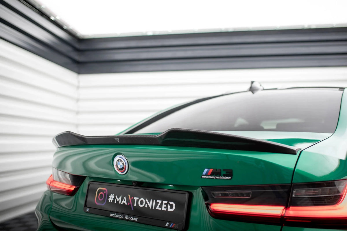BMW 3er G20 - Prepreg Carbon Fiber Heck Spoiler Maxton Design 