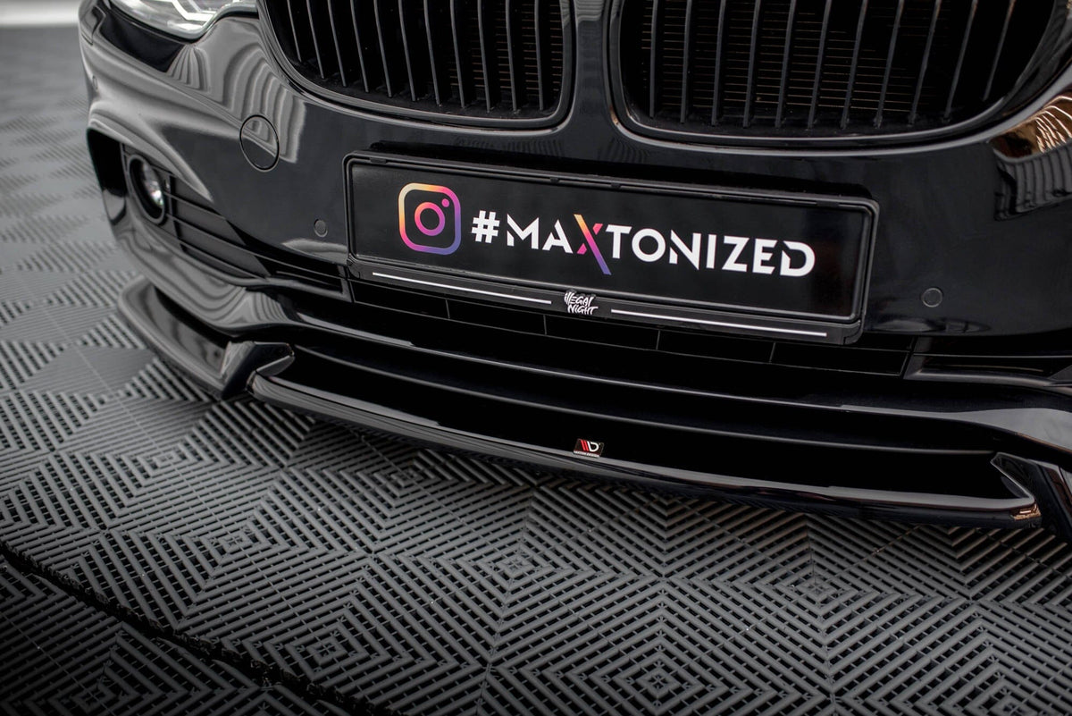 BMW 4er F32 Coupe - Frontspoiler - Frontlippe V.2 Maxton Design 