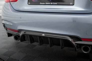 BMW 4er F32 Coupe - Heck Diffusor O-O Maxton Design 