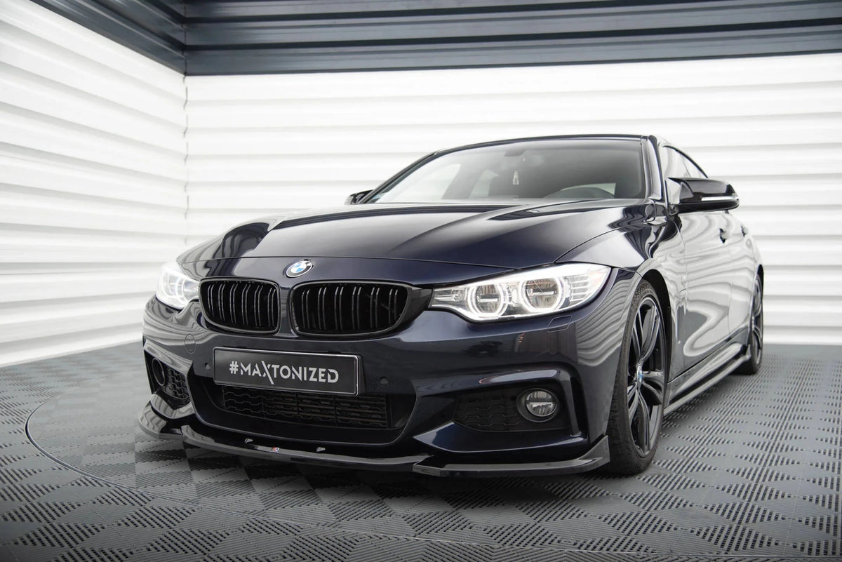 BMW 4er F32 Coupe M-Paket - Frontspoiler - Frontlippe V.6 Maxton Design 