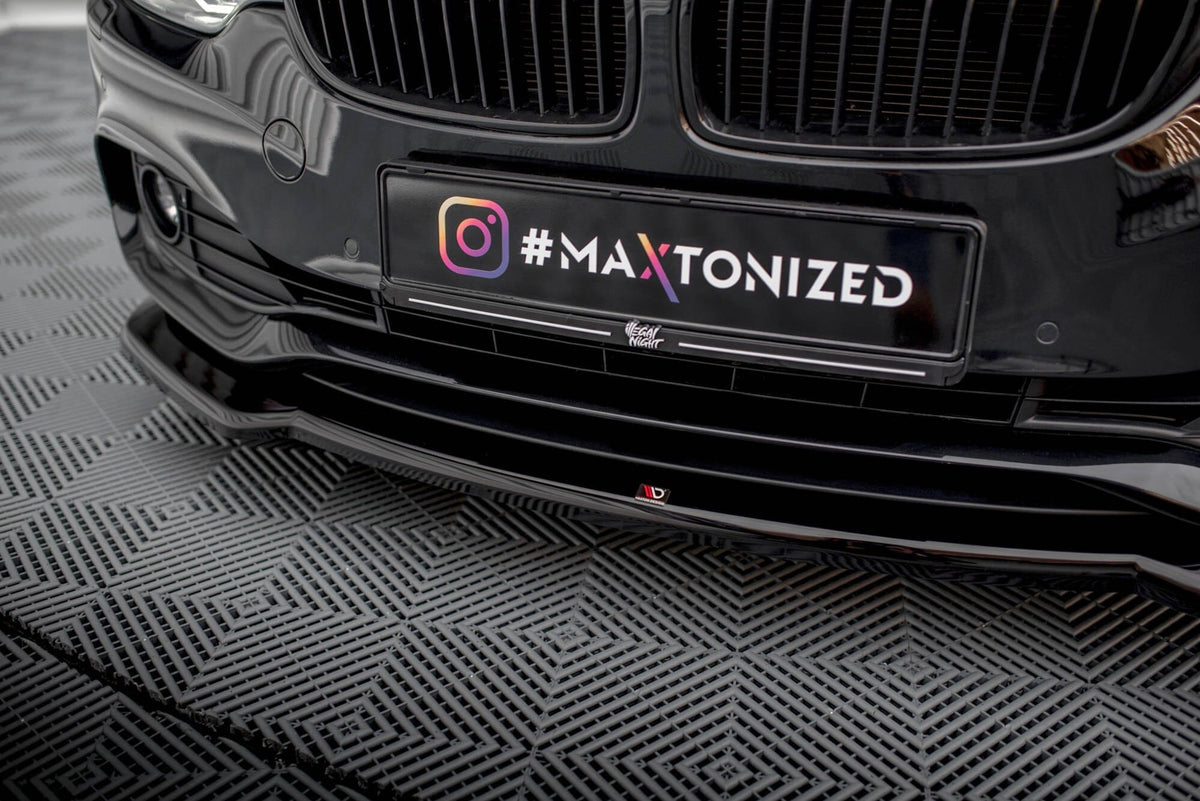 BMW 4er F33 Cabrio - Frontspoiler - Frontlippe V.1 Maxton Design 