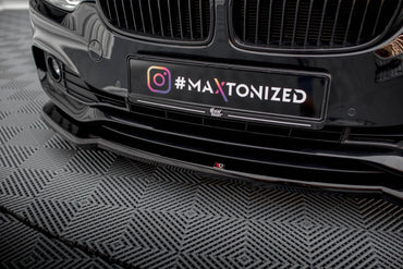 BMW 4er F33 Cabrio - Frontspoiler - Frontlippe V.1 Maxton Design 