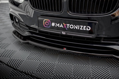 BMW 4er F33 Cabrio - Frontspoiler - Frontlippe V.1 Maxton Design 