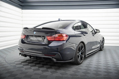 BMW 4er F33 Cabrio - Heck Ansatz Maxton Design 