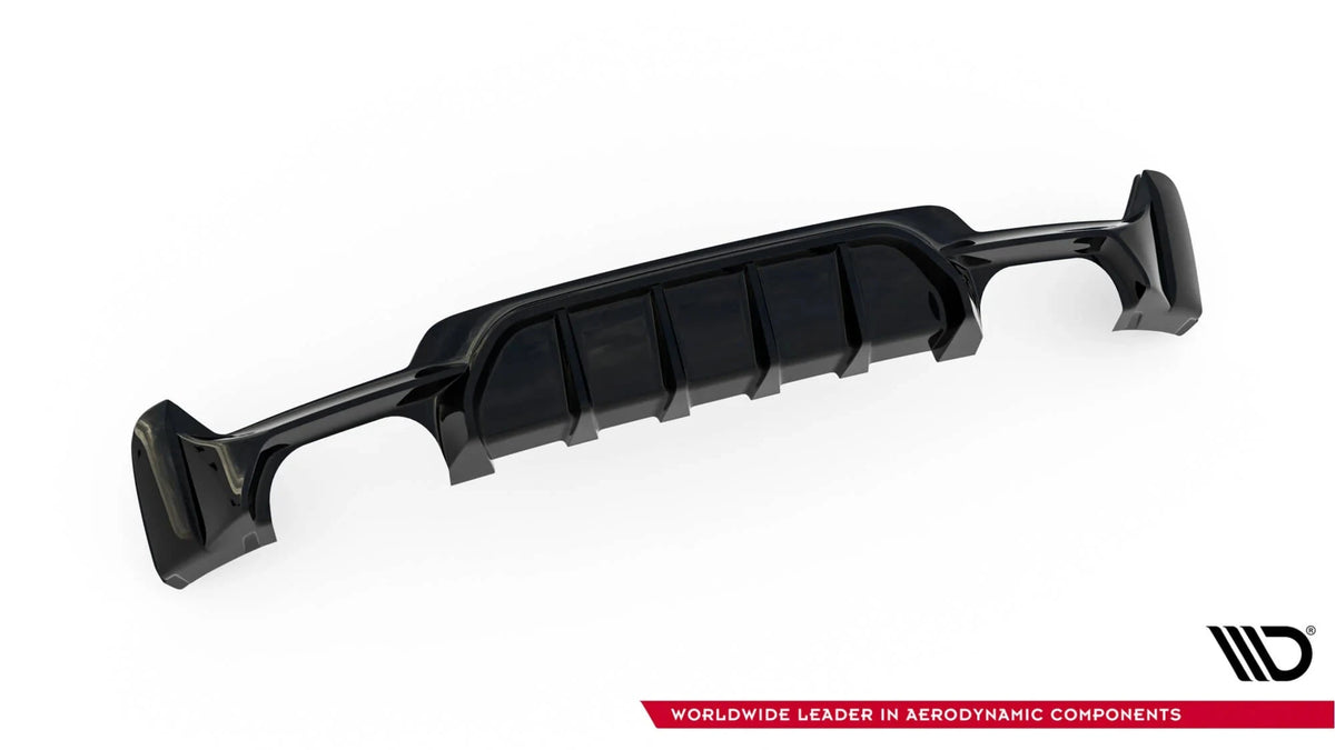 BMW 4er F33 Cabrio - Heck Diffusor OO-OO Maxton Design 