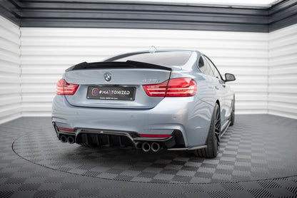 BMW 4er F33 Cabrio - Heck Diffusor OO-OO Maxton Design 