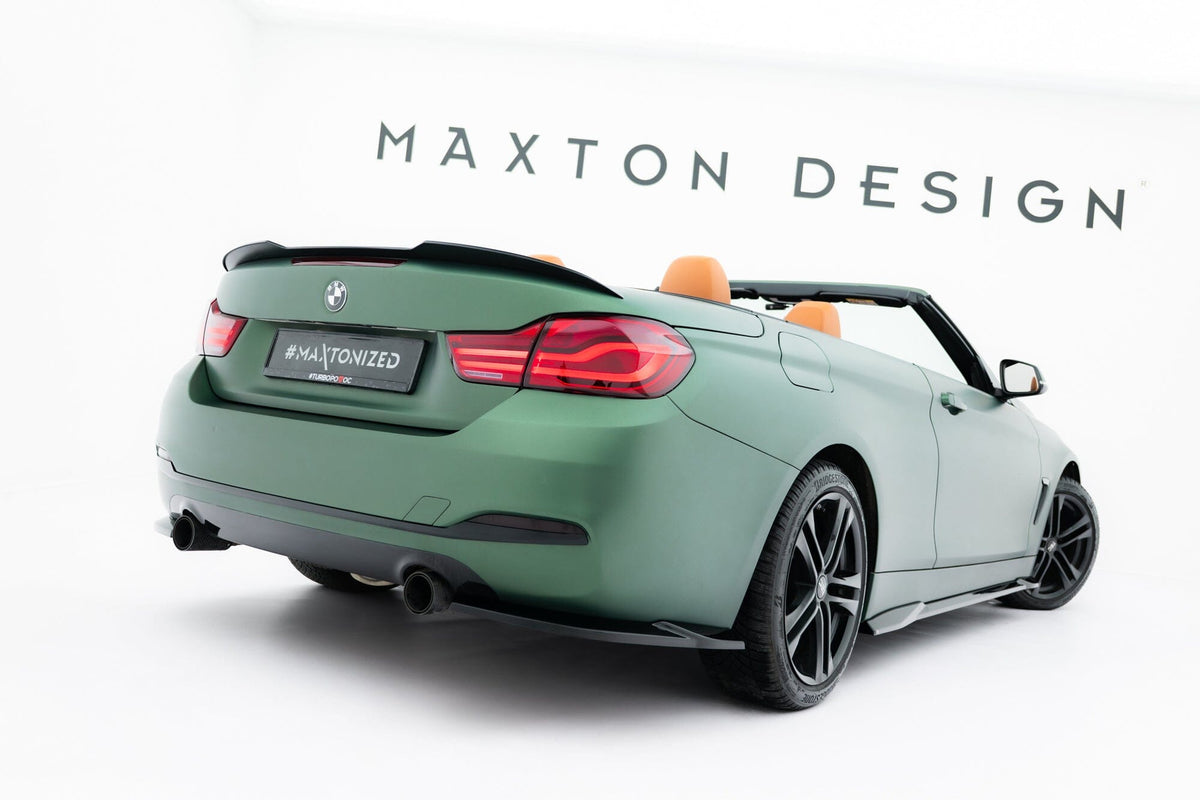BMW 4er F33 Cabrio - Heck Spoiler Maxton Design 