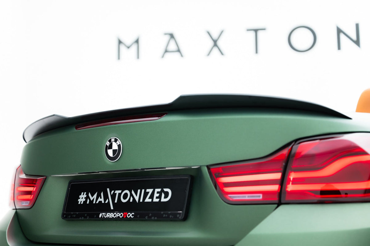 BMW 4er F33 Cabrio - Heck Spoiler Maxton Design 