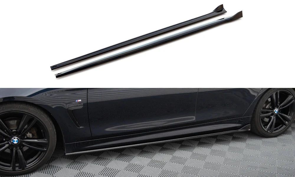 BMW 4er F33 Cabrio - Seitenschweller V.3 Maxton Design 