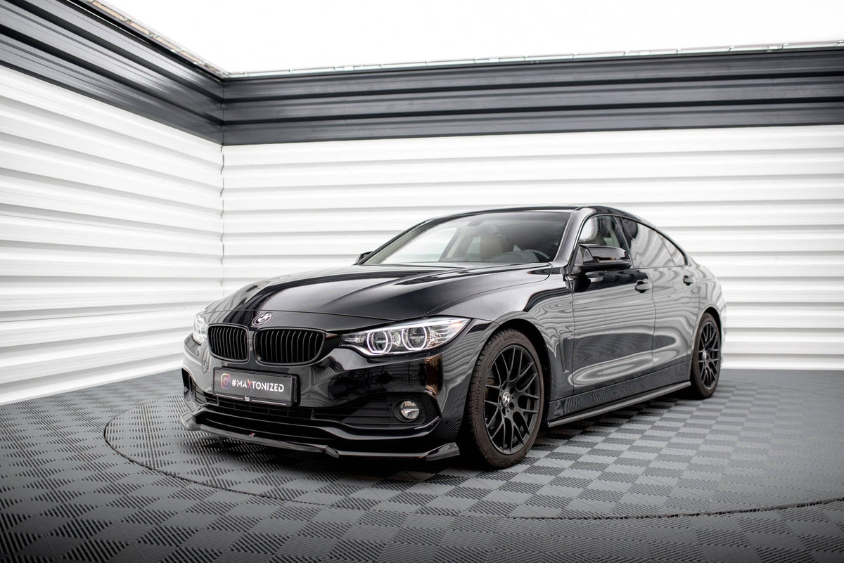 BMW 4er F36 Gran Coupe - Frontspoiler - Frontlippe V.1 Maxton Design 
