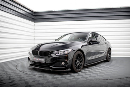 BMW 4er F36 Gran Coupe - Frontspoiler - Frontlippe V.1 Maxton Design 