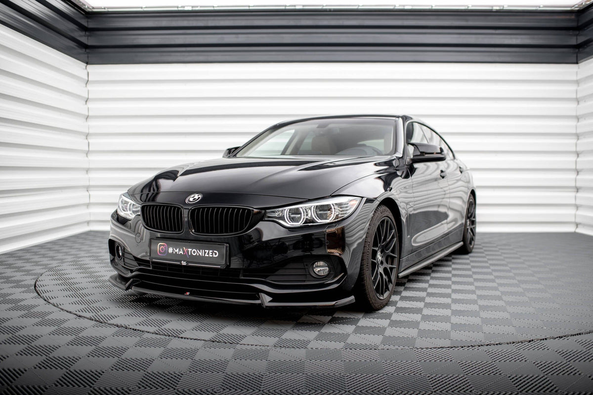 BMW 4er F36 Gran Coupe - Frontspoiler - Frontlippe V.2 Maxton Design 