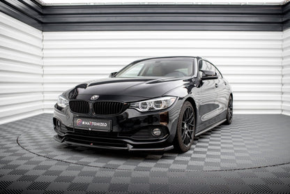 BMW 4er F36 Gran Coupe - Frontspoiler - Frontlippe V.2 Maxton Design 