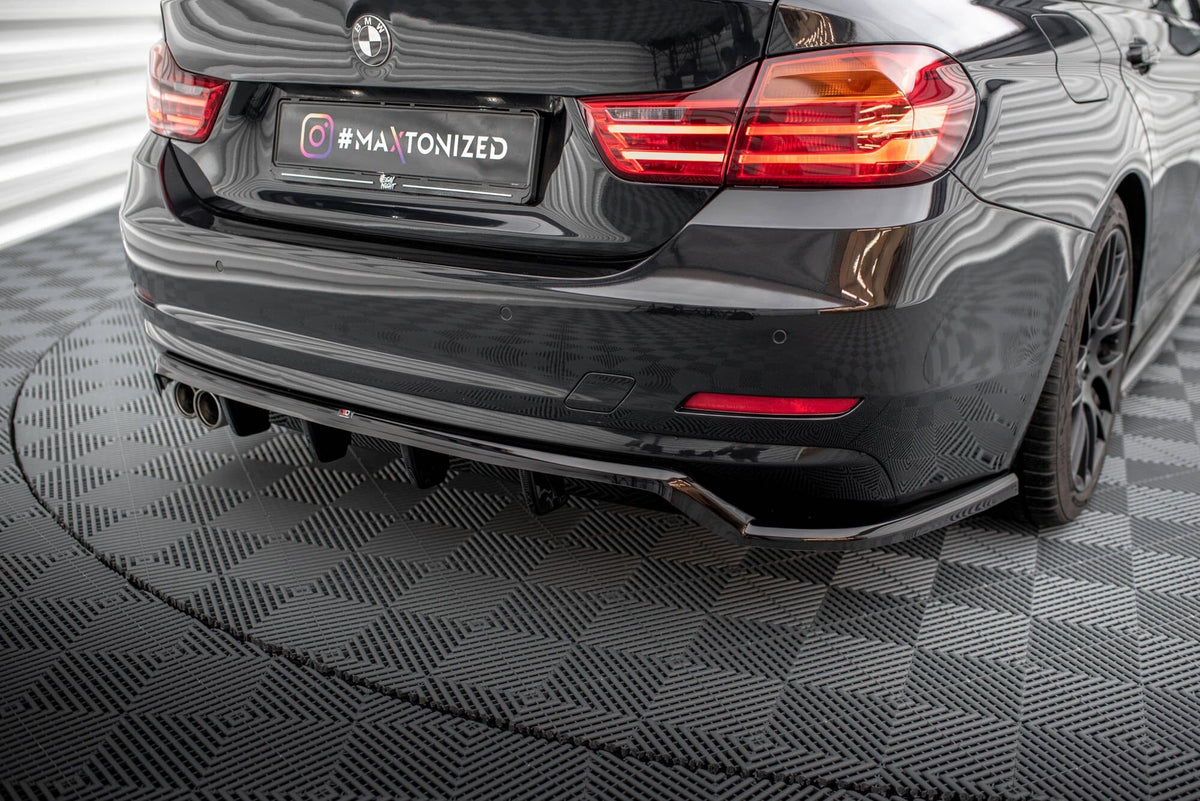 BMW 4er F36 Gran Coupe - Heck Ansatz Maxton Design 