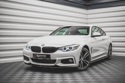 BMW 4er F36 Gran Coupe M-Paket - Frontspoiler - Frontlippe V.2 (DTC) Maxton Design 