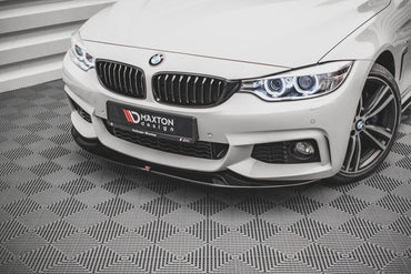 BMW 4er F36 Gran Coupe M-Paket - Frontspoiler - Frontlippe V.2 (DTC) Maxton Design 