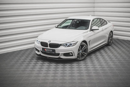 BMW 4er F36 Gran Coupe M-Paket - Frontspoiler - Frontlippe V.2 (DTC) Maxton Design 