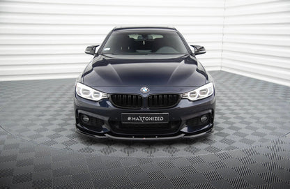 BMW 4er F36 Gran Coupe M-Paket - Frontspoiler - Frontlippe V.6 Maxton Design 