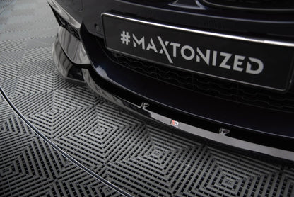 BMW 4er F36 Gran Coupe M-Paket - Frontspoiler - Frontlippe V.6 Maxton Design 