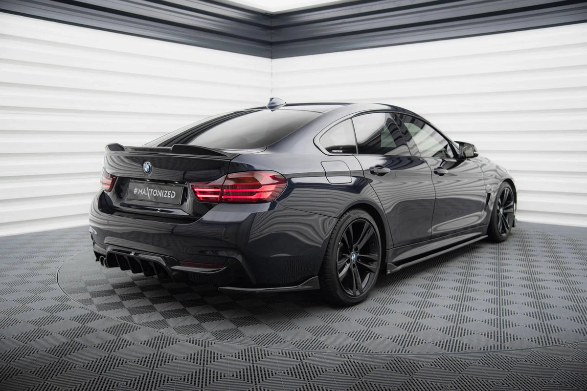BMW 4er F36 Gran Coupe M-Paket - Heck Flaps V.1 Maxton Design 