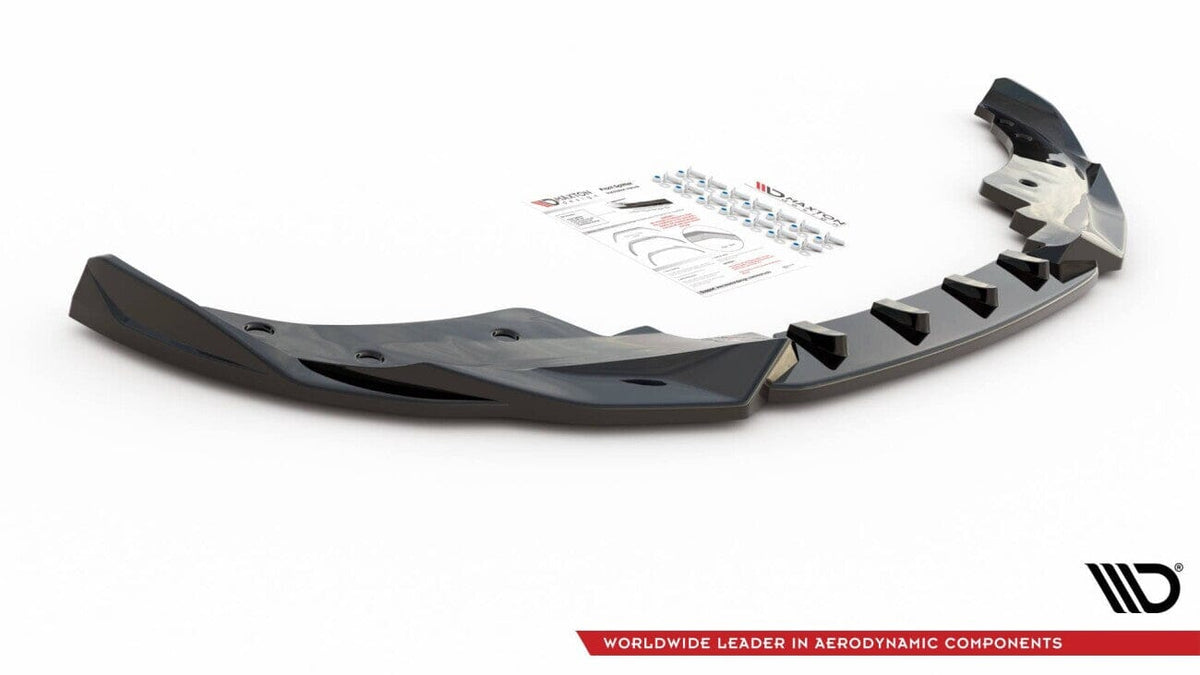 BMW 4er G22 Coupe - Frontspoiler - Frontlippe V.2 (DTC) Maxton Design 