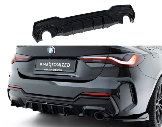 BMW 4er G22 Coupe - Heck Diffusor O-O Maxton Design 