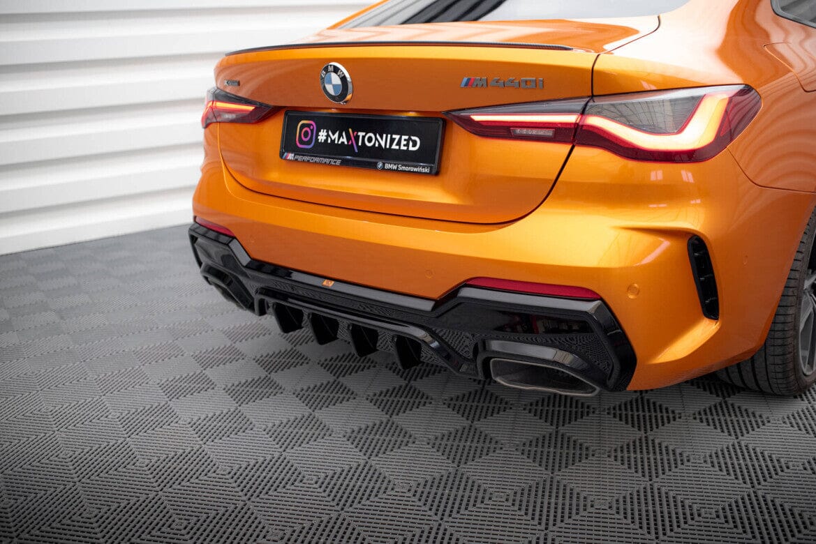 BMW 4er G22 Coupe M440 - Heck Diffusor OO-OO Maxton Design 
