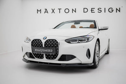 BMW 4er G23 Cabrio - Frontspoiler - Frontlippe Maxton Design 