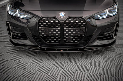 BMW 4er G23 Cabrio - Frontspoiler - Frontlippe V.1 Maxton Design 