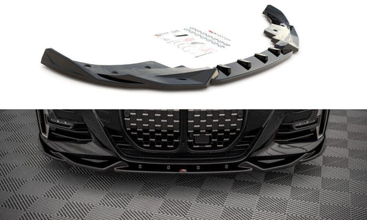 BMW 4er G23 Cabrio - Frontspoiler - Frontlippe V.2 (DTC) Maxton Design 