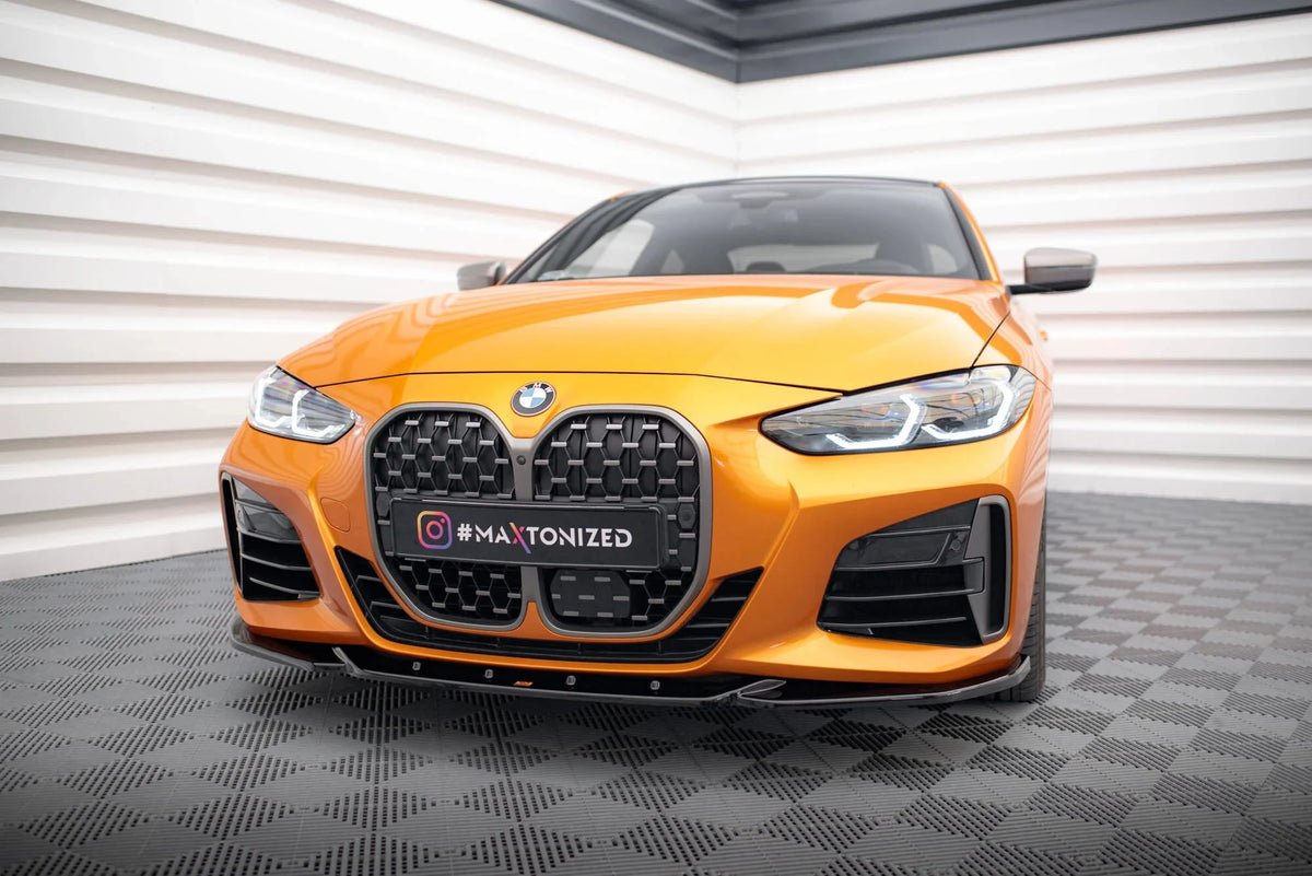 BMW 4er G23 Cabrio - Frontspoiler - Frontlippe V.4 Maxton Design 