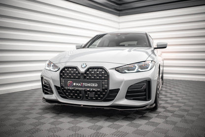 BMW 4er G26 Gran Coupe M-Paket - Frontspoiler - Frontlippe V.1 Maxton Design 