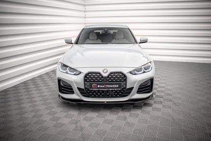 BMW 4er G26 Gran Coupe M-Paket - Frontspoiler - Frontlippe V.1 Maxton Design 