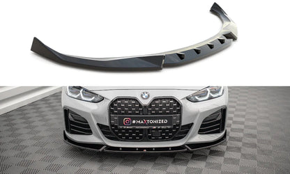 BMW 4er G26 Gran Coupe M-Paket - Frontspoiler - Frontlippe V.2 (DTC) Maxton Design 