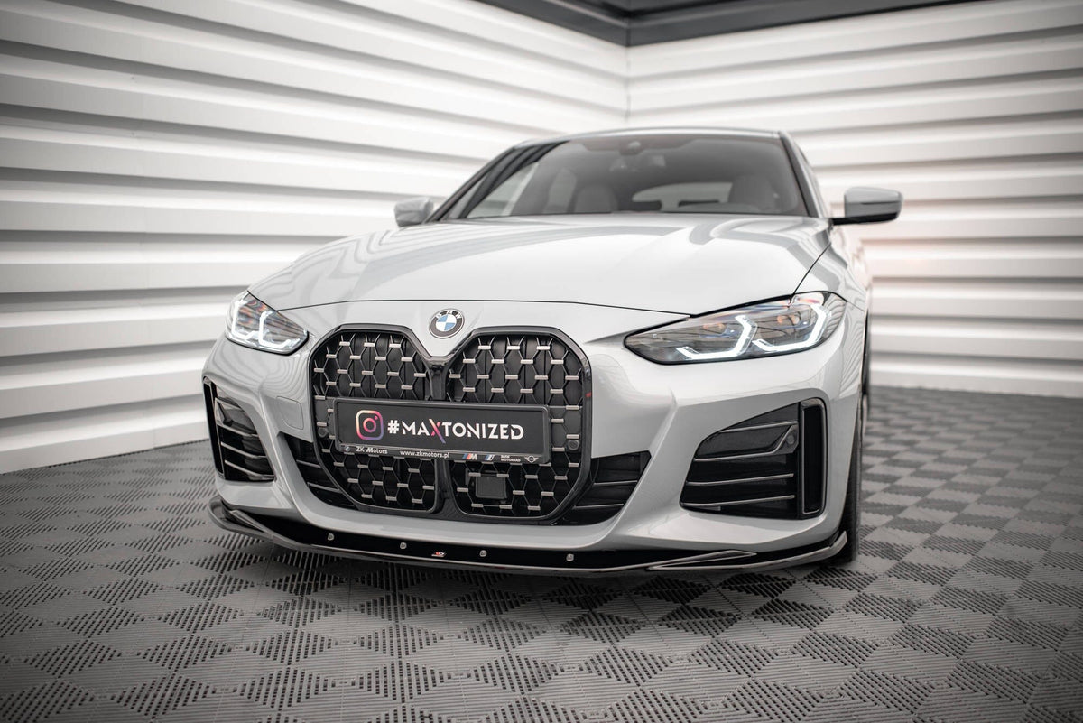 BMW 4er G26 Gran Coupe M-Paket - Frontspoiler - Frontlippe V.3 Maxton Design 