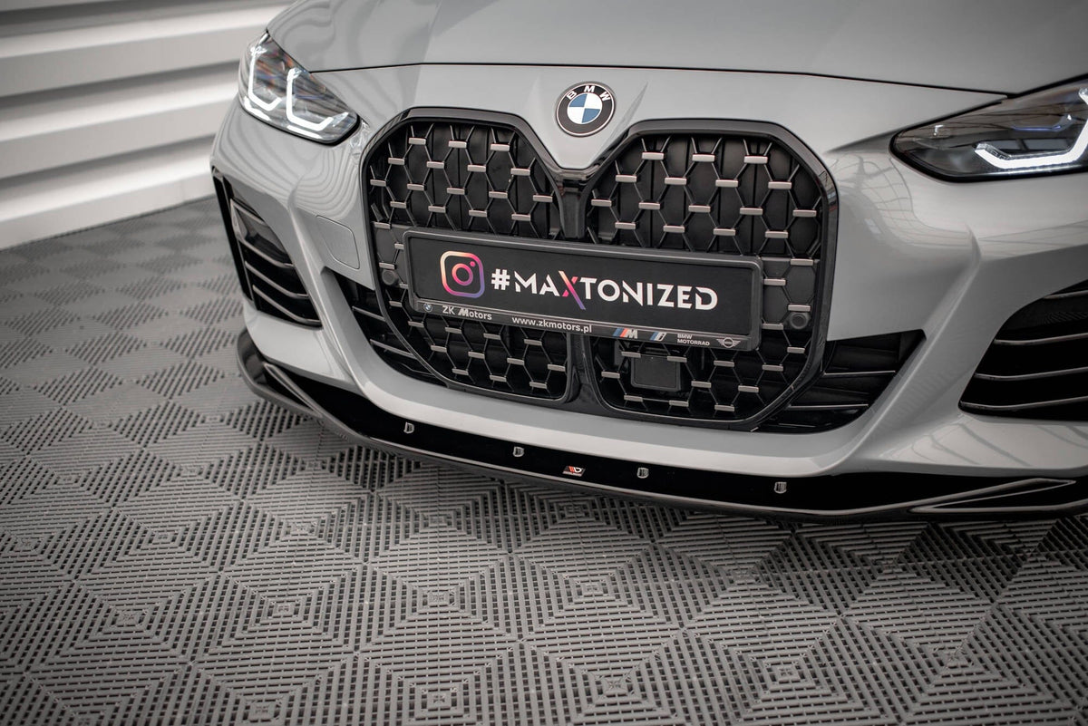 BMW 4er G26 Gran Coupe M-Paket - Frontspoiler - Frontlippe V.3 Maxton Design 