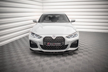 BMW 4er G26 Gran Coupe M-Paket - Frontspoiler - Frontlippe V.3 Maxton Design 