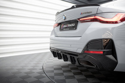 BMW 4er G26 Gran Coupe M440i - Heck Diffusor OO-OO Maxton Design 