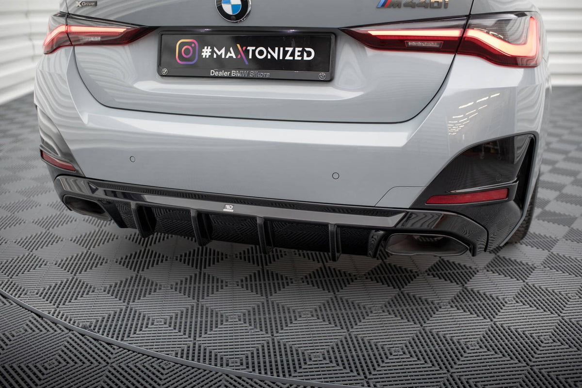 BMW 4er G26 Gran Coupe M440i - Heck Diffusor OO-OO Maxton Design 