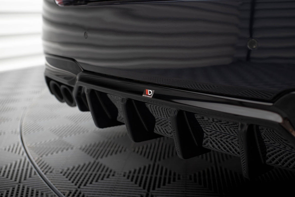 BMW 5er F10 - Heck Diffusor OO- V.2 Maxton Design 