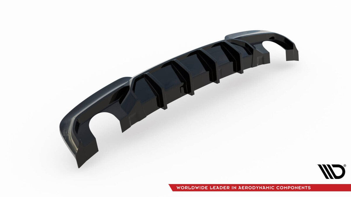 BMW 5er F11 - Heck Diffusor O-O V.2 Maxton Design 