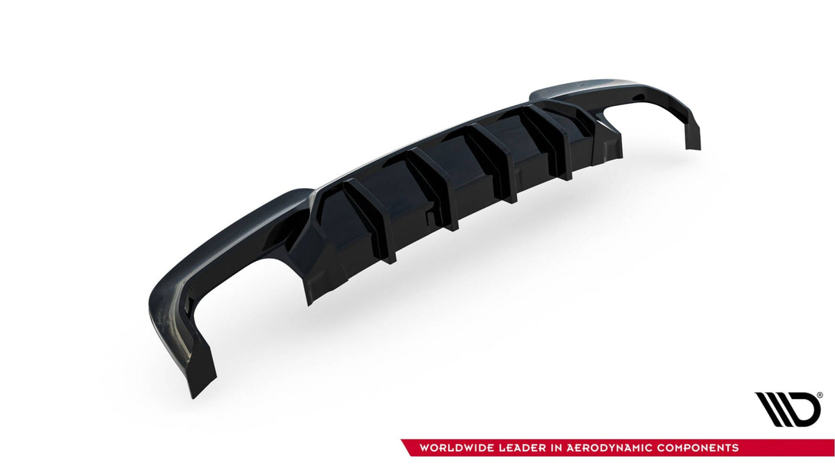 BMW 5er F11 - Heck Diffusor OO-OO V.2 Maxton Design 