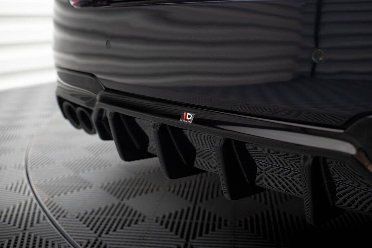 BMW 5er F11 - Heck Diffusor OO-OO V.2 Maxton Design 
