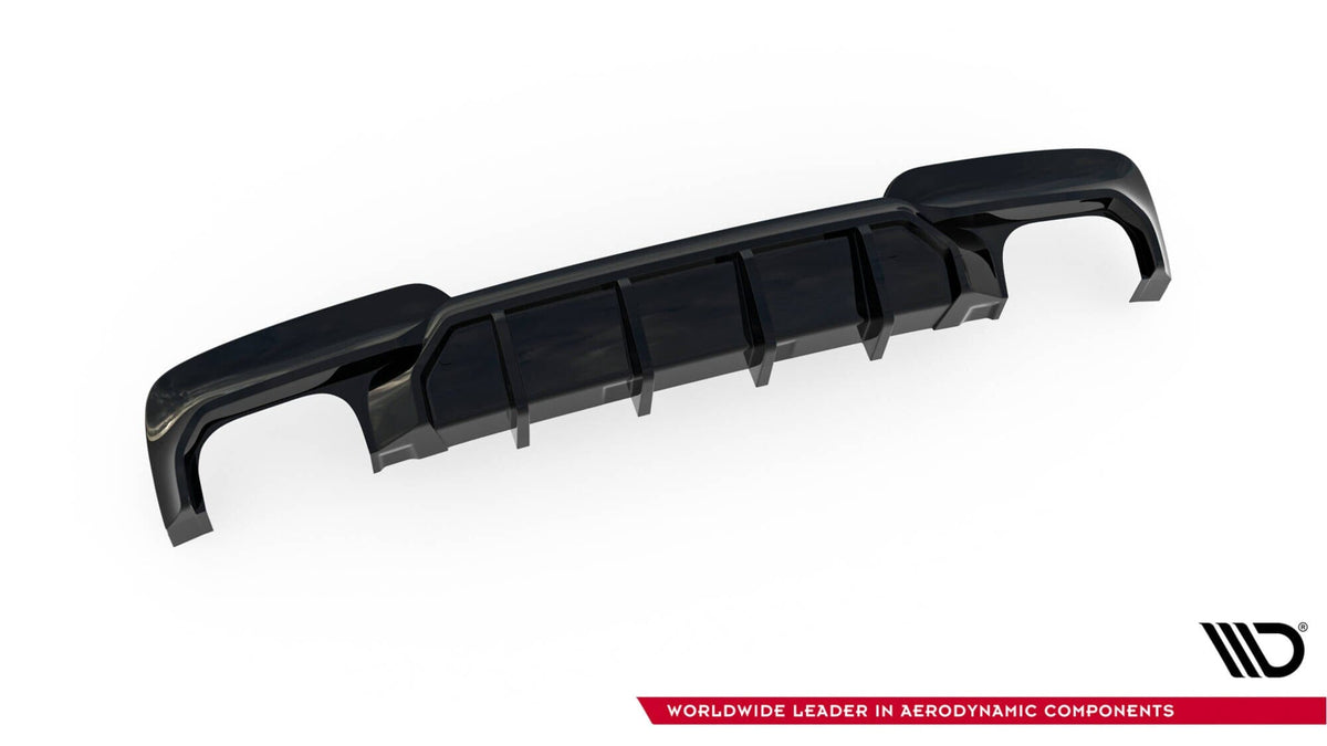 BMW 5er F11 - Heck Diffusor OO-OO V.2 Maxton Design 