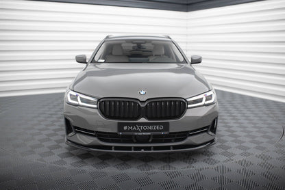 BMW 5er G30 Facelift - Frontspoiler - Frontlippe V.1 Maxton Design 