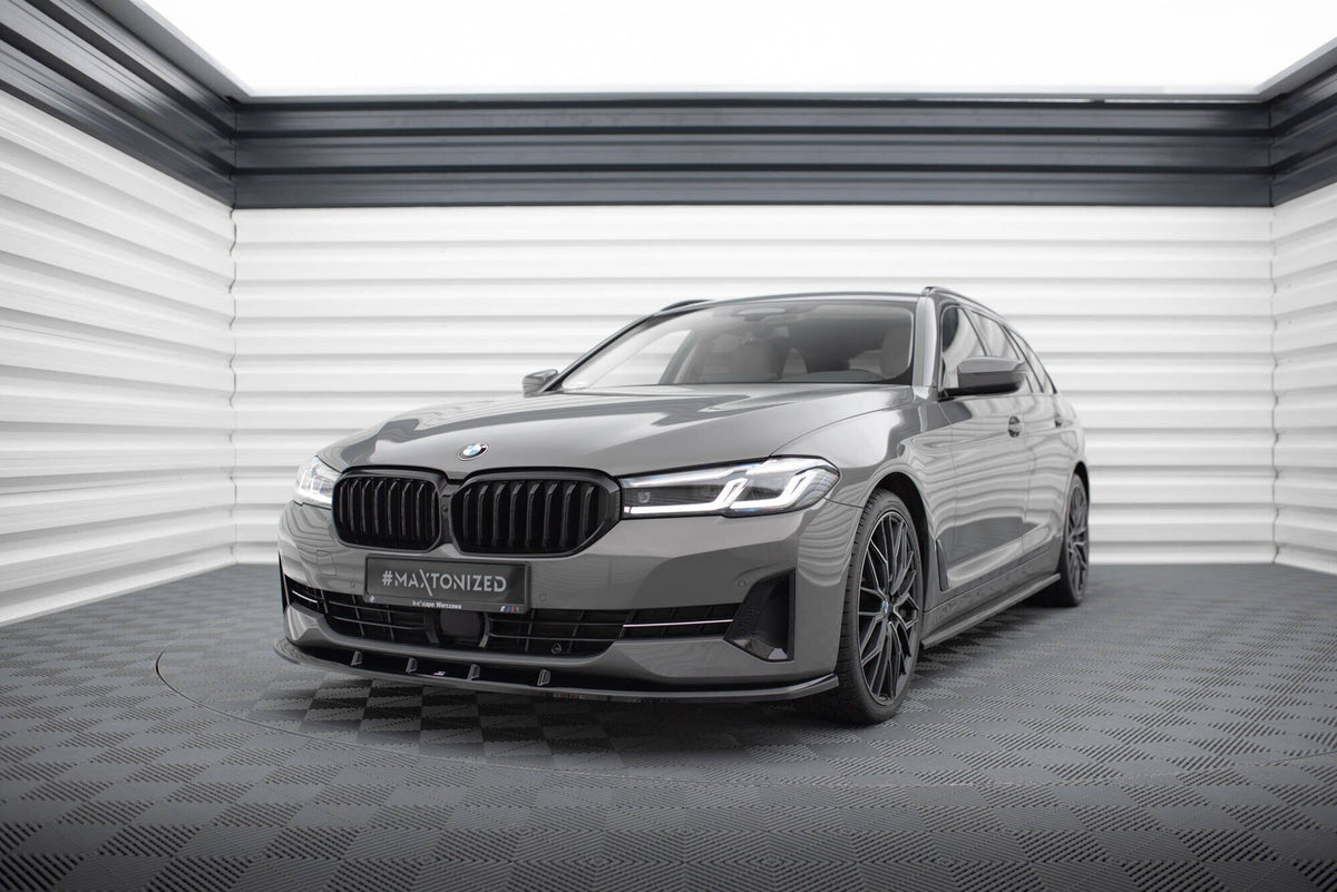 BMW 5er G30 Facelift - Frontspoiler - Frontlippe V.1 Maxton Design 