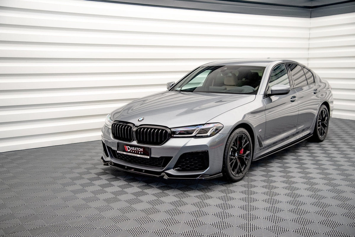 BMW 5er G30 Facelift M-Paket - Frontspoiler - Frontlippe V.1 (DTC) Maxton Design 