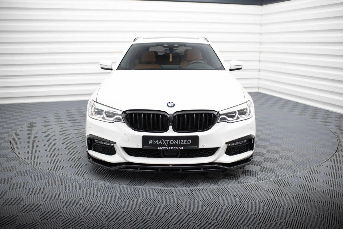 BMW 5er G30 Vorfacelift M-Paket - Frontspoiler - Frontlippe V.3 (DTC) Maxton Design 