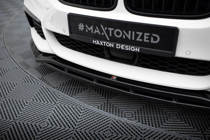 BMW 5er G30 Vorfacelift M-Paket - Frontspoiler - Frontlippe V.3 (DTC) Maxton Design 