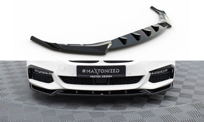 BMW 5er G30 Vorfacelift M-Paket - Frontspoiler - Frontlippe V.4 (DTC) Maxton Design 